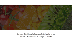 Desktop Screenshot of londondietitians.com